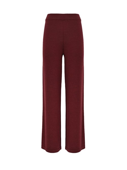 Pantalone Hamburg in lana Bordeaux MM Max Mara | 2526336018600009
